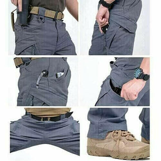Cargohose für Herren - Bequeme Stretch Wanderhose für den Sommer