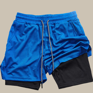 Sport Shorts - Premium Sporthose mit Handy-Tasche für Herren