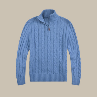 Troyer für Herren - Moderner Pullover mit Reißverschluss