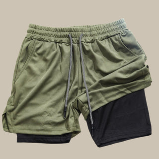 Sport Shorts - Premium Sporthose mit Handy-Tasche für Herren