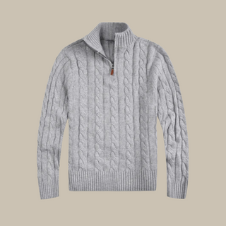 Troyer für Herren - Moderner Pullover mit Reißverschluss