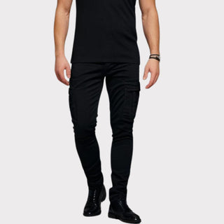 Skinny Fit Jeans Mit Cargo Taschen