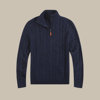 Troyer für Herren - Moderner Pullover mit Reißverschluss