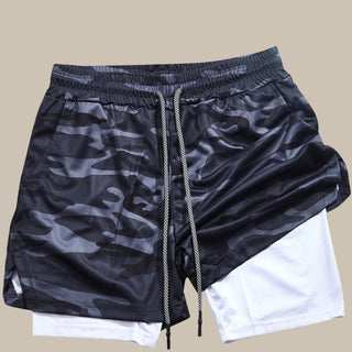 Sport Shorts - Premium Sporthose mit Handy-Tasche für Herren