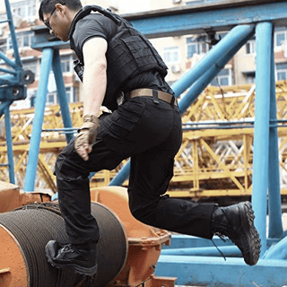 Cargohose für Herren - Bequeme Stretch Wanderhose für den Sommer