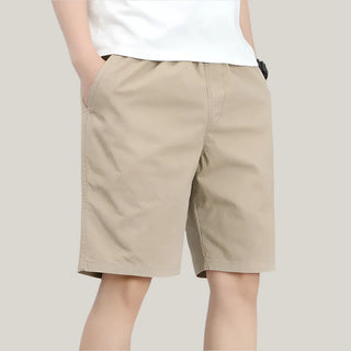 Chino Shorts für Herren - Kurze Baumwoll Hosen mit Stretch für Sommer