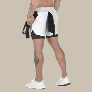 Sport Shorts - Premium Sporthose mit Handy-Tasche für Herren