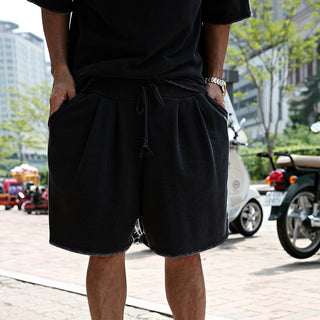 Zweiteiler für Herren - Stillvolles Sommer Set mit T-Shirt und Sweat Shorts