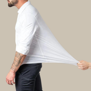 Business Hemd für Herren - Premium Slim Fit Stretch Hemd (2-Pack)