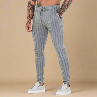Ganti Striped Chino | Casual Stretch Slim-Fit Hose für Herren