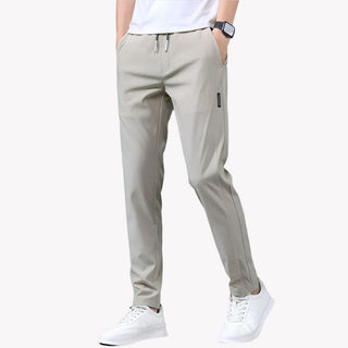 Freizeithose für Herren - Luftige Bundfaltenhose mit Stretch