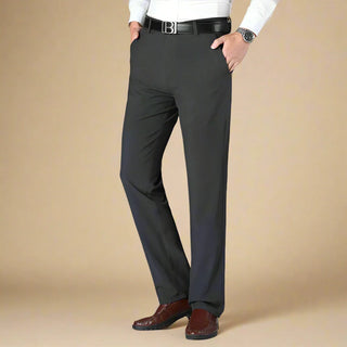 Ganti Stoffhose - Bügelfreie Casual Hose mit Stretch für Herren
