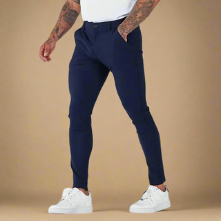Casual Stretch Slim fit broek voor heren