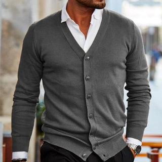 Strickjacke für Herren - Lässige Cardigan mit Knöpfen