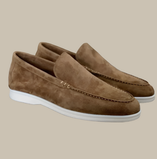 Loafers für Herren - Stilvolle Wildleder Halbschuhe für den Sommer