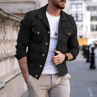 Jeansjacken für Herren - Luftige Übergangsjacke für den Sommer