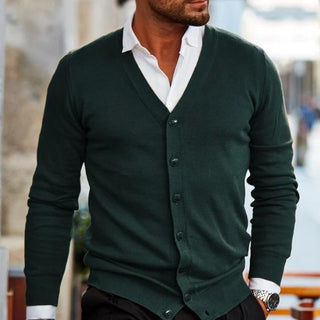 Strickjacke für Herren - Lässige Cardigan mit Knöpfen