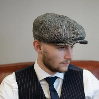 Baret Cap - Peaky-Blinders-Look-Mütze für Herren