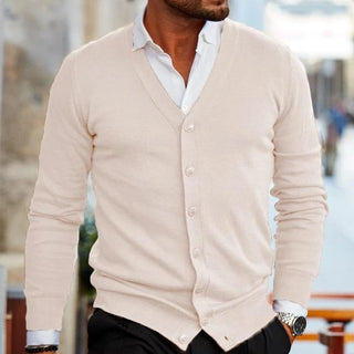 Strickjacke für Herren - Lässige Cardigan mit Knöpfen