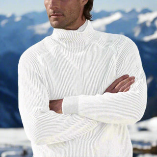 Rollkragenpullover für Kalte Tage - Premium Kaschmir-Pullover für Herren
