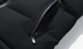 Steppweste für Herren - Moderne wattierte Übergangsjacke mit Kapuze