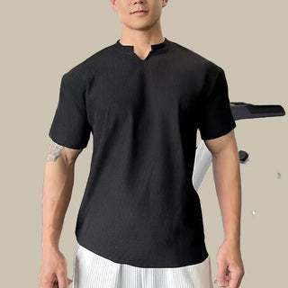 Muscle Fit Shirt für Männer - Stilvolles kurzärmeliges Sommerhemd