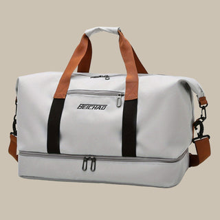 Beckbone DuffelBag | Geräumige XL Reisetasche/Sporttasche/Weekender für Herren