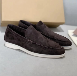 Loafers für Herren - Stilvolle Wildleder Halbschuhe für den Sommer