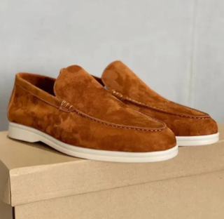 Loafers für Herren - Stilvolle Wildleder Halbschuhe für den Sommer