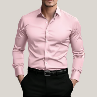 Business Hemd für Herren - Bügelfreies Hemd aus Stretch Material