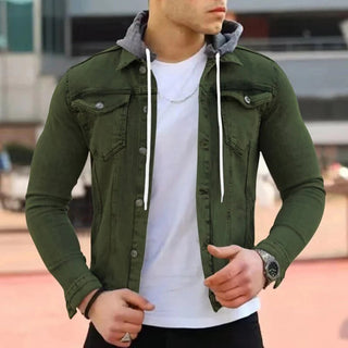 Jeansjacke für Herren - Moderne Übergangsjacke für den Sommer