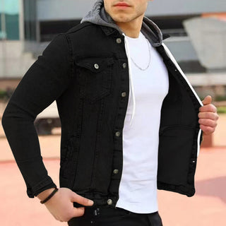 Jeansjacke für Herren - Moderne Übergangsjacke für den Sommer
