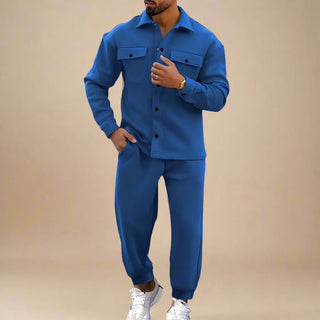 Ganti 2-teiliges Set | Casual Weite Hose mit Overshirt für Herren