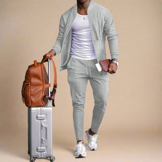 Ganti Travel 2-teiliges Set | Casual Jacke mit passender Hose für Herren