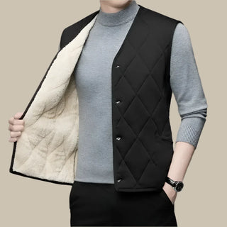 Outdoor Weste - Casual ärmellose Fleece-Weste für Herren