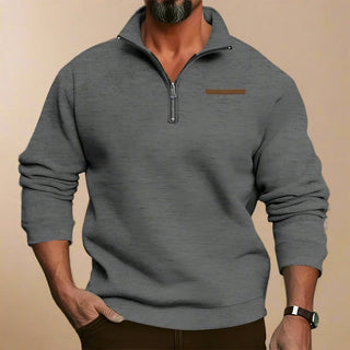 Troyer - Warmer Outdoor-Zip-Pullover für Herren