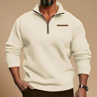 Troyer - Warmer Outdoor-Zip-Pullover für Herren