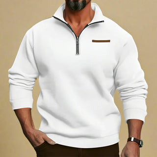 Troyer - Warmer Outdoor-Zip-Pullover für Herren