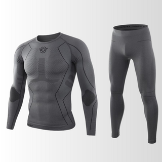 Thermische Funktionsunterwäsche für Herren - Thermo Set für Kalte Tage
