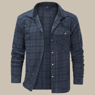 Hemdjacke für Herren - Moderne karierte Übergangsjacke