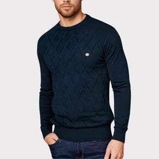 Strickpulli mit Rundhalsausschnitt
