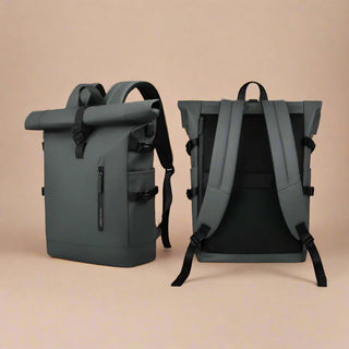 Reisetasche für Herren - Wasserdichter Rucksack mit USB-Ladeanschluss