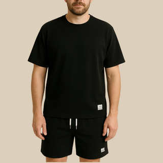 Zweiteiler für Herren - Sommer Set mit T-shirt und Sweatshorts