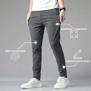 Freizeithose für Herren - Premium Stretch Hose für den Sommer