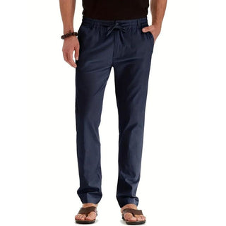 Leichte Herren Sommerhose im blau