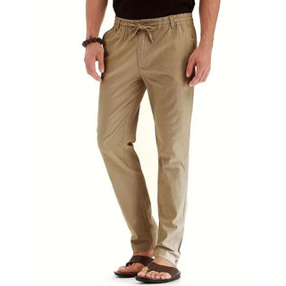 Leichte Herren Sommerhose im Beige