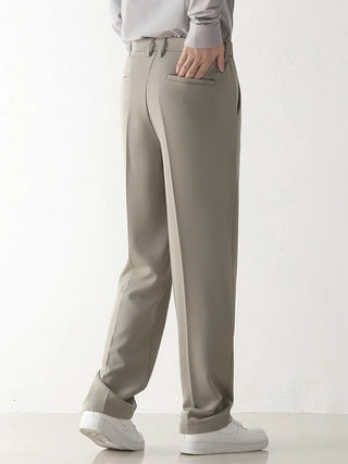 Anzughose für Herren - Elegante Stoffhose mit Bügelfalte