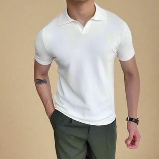 Ganti Basic Polo | Luxuriöses Casual gestricktes Polo für Herren