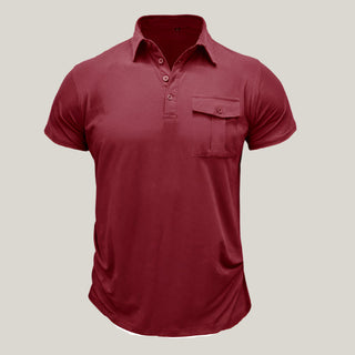 Poloshirt für Herren - Modernes Polo mit Brusttasche für den Sommer