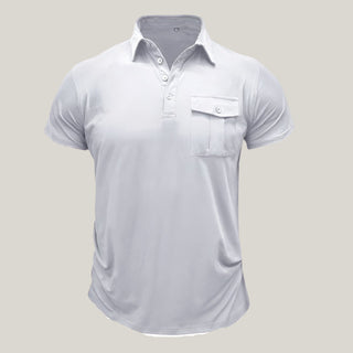Poloshirt für Herren - Modernes Polo mit Brusttasche für den Sommer
